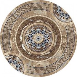 Ковер Российского Производства Дизайн 10 Бежевый Круг