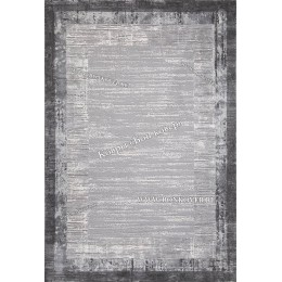 Абстрактный ковер дизайн 100 серый