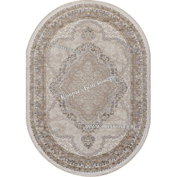 Турецкий Ковер Для Гостиной Медальон Дизайн 02 Овал
